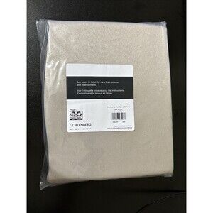 Sun Zero Barrow Energy Efficient Rod Pocket Door Curtain Panel, 54" x 72", Stone